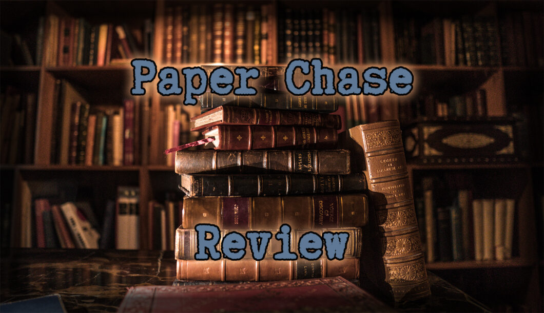 Call of Cthulhu Paper Chase Review Title
